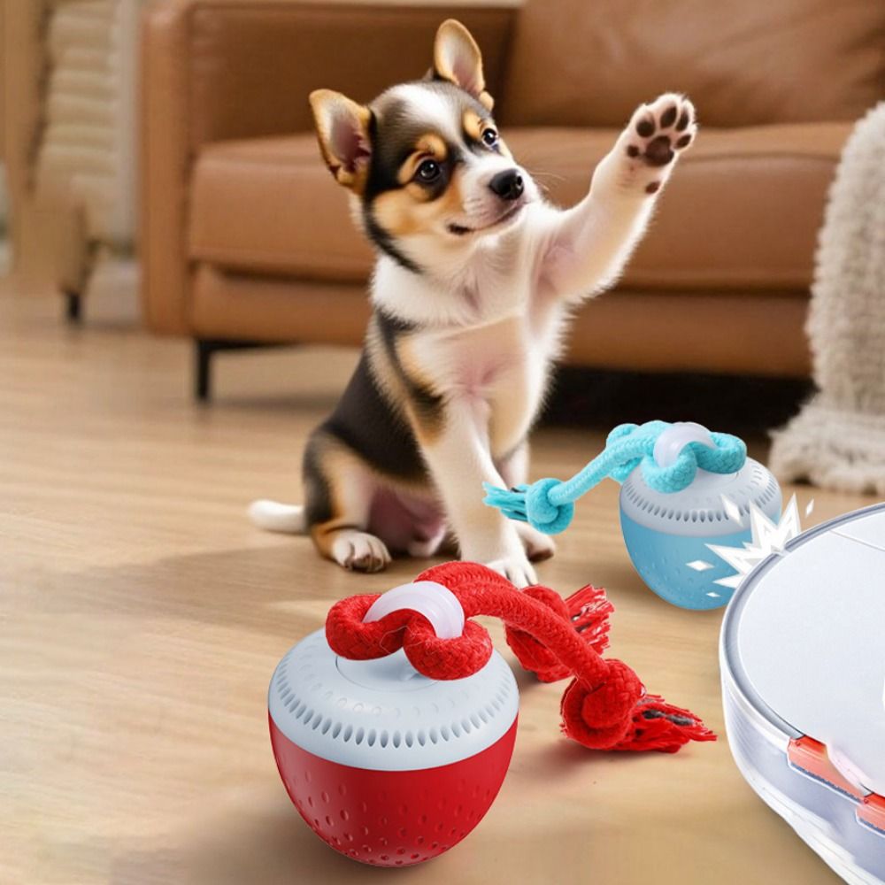 Automatic Moving Dog Ball - Palla Giocattolo Interattiva per Cani Resistente