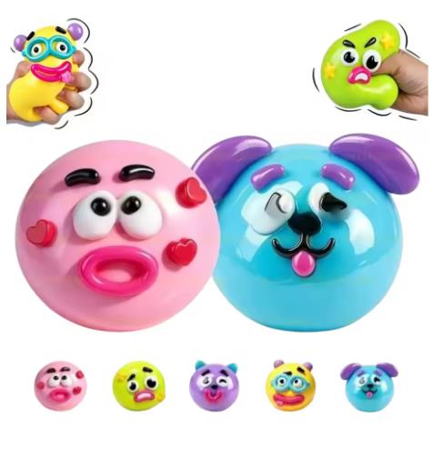 Interactive Squeaky Plush Dog Toy - DIY Smushers Squishy: Giocattolo Morbido Modellabile