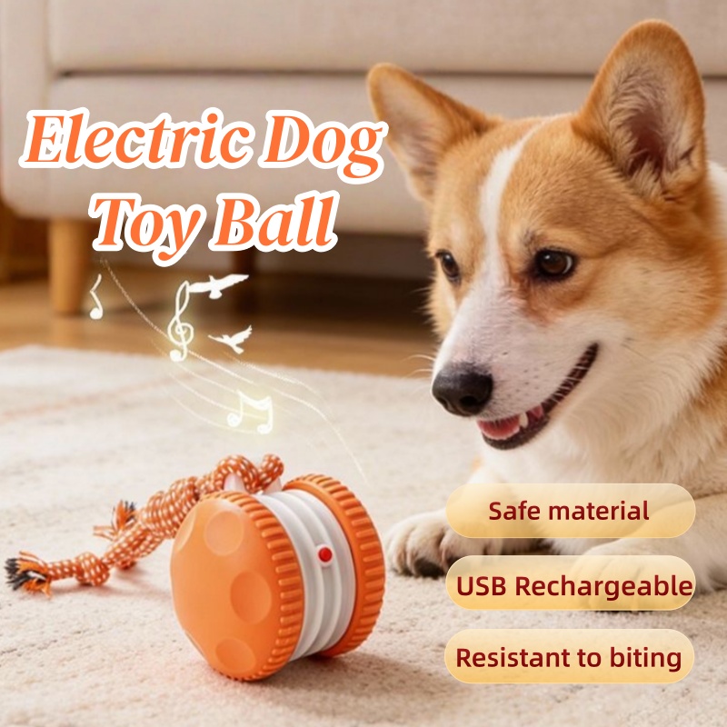 Automatic Moving Dog Ball - Palla Giocattolo Interattiva Elettrica Intelligente per