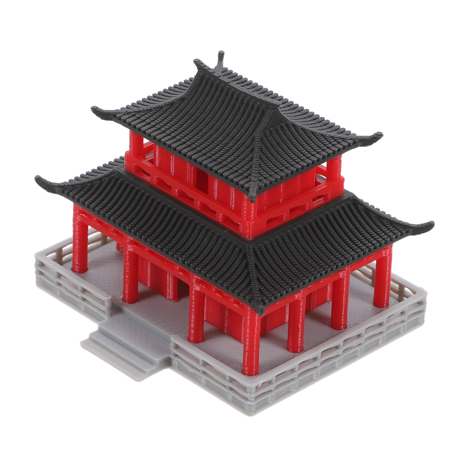 Aquarium - Mini Pagoda in Stile Cinese Antico,
