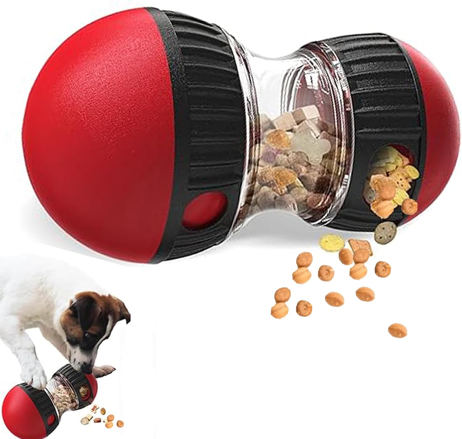 Dog Puzzle Feeder Toy - Giocattoli per cani e palla per