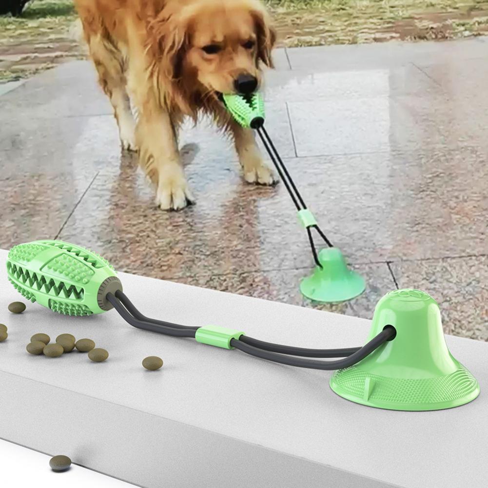 Rubber Treat Dispensing Dog Toy - Giocattoli da masticare per cani per