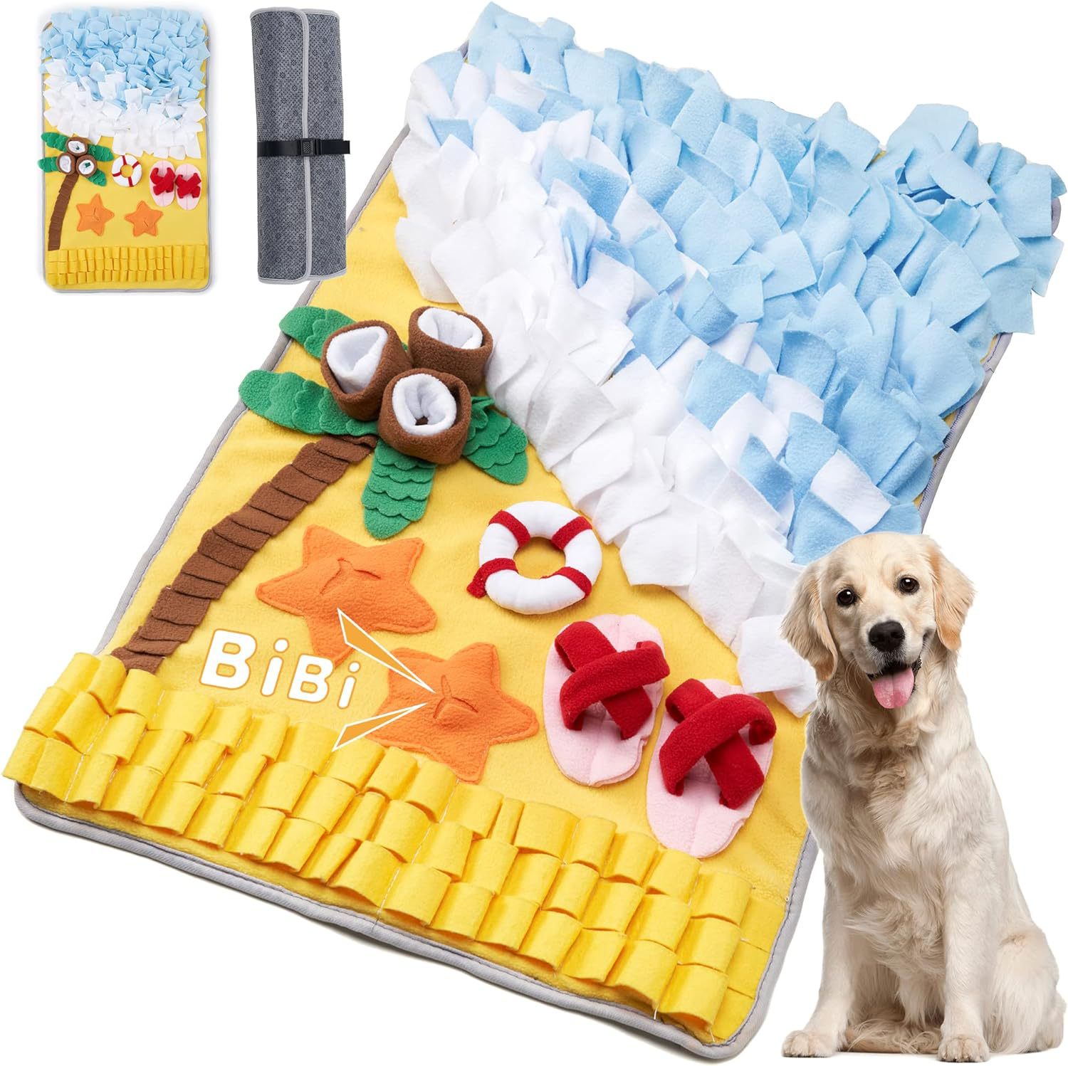 Snuffle Mat For Dogs - Nuovo Tappetino Olfattivo per Cani, Tappeto
