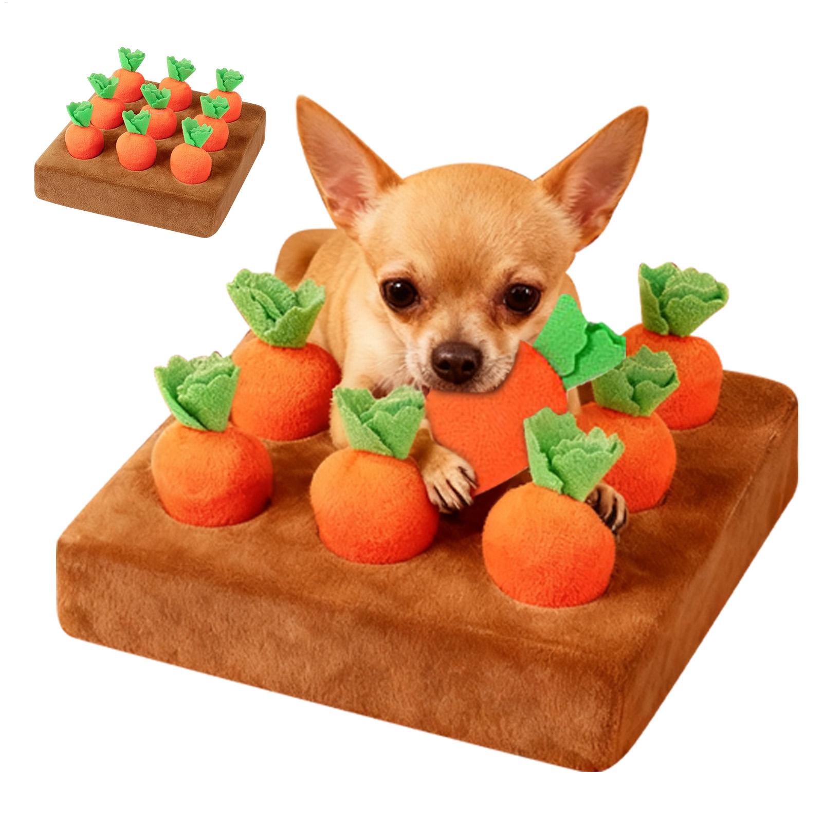 Snuffle Mat For Dogs - Giocattoli interattivi a forma di carota