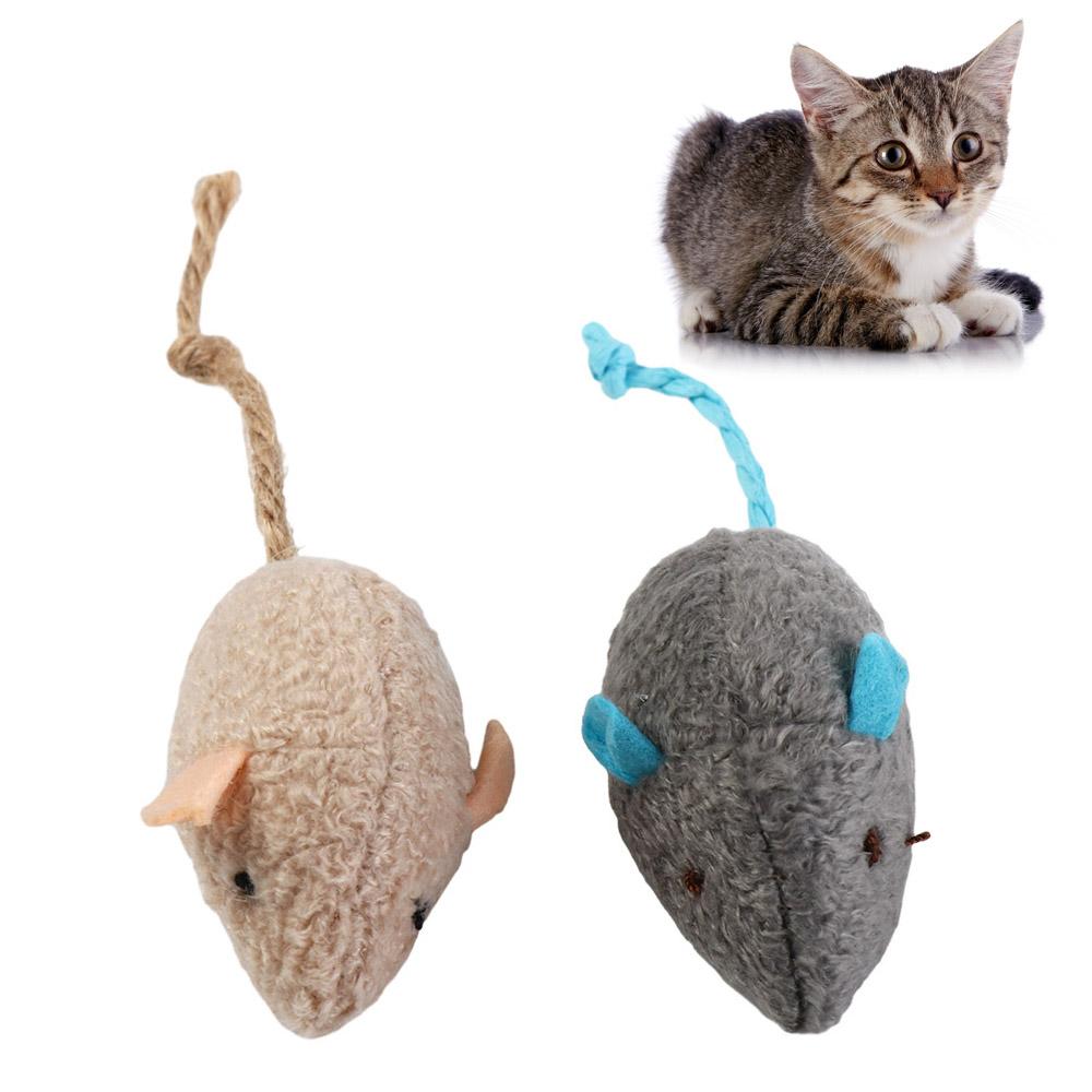 Catnip Interactive Plush Mouse - Portatile divertente interattivo per gattino peluche