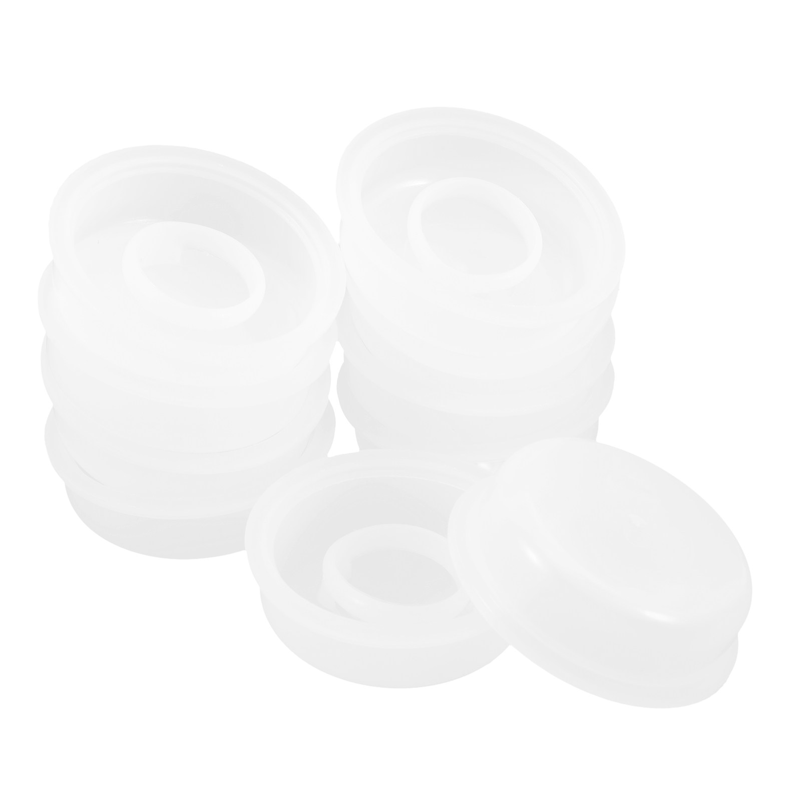 Pet Feeders - 10 Pezzi Coperchi in Plastica per