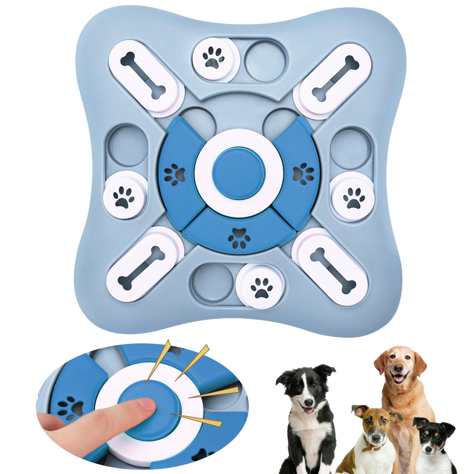 Dog Puzzle Feeder Toy - Giocattoli per cani Alimentatore lento Interattivo