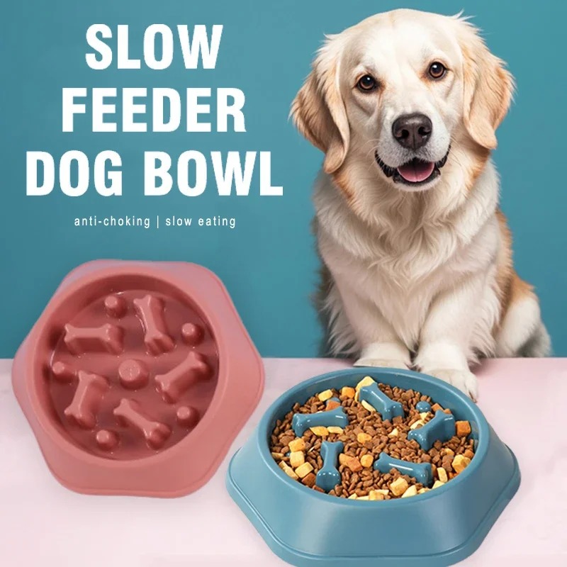 Dog Puzzle Feeder Toy - Ciotola per Cani Anti-ingozzamento 1 Pezzo,