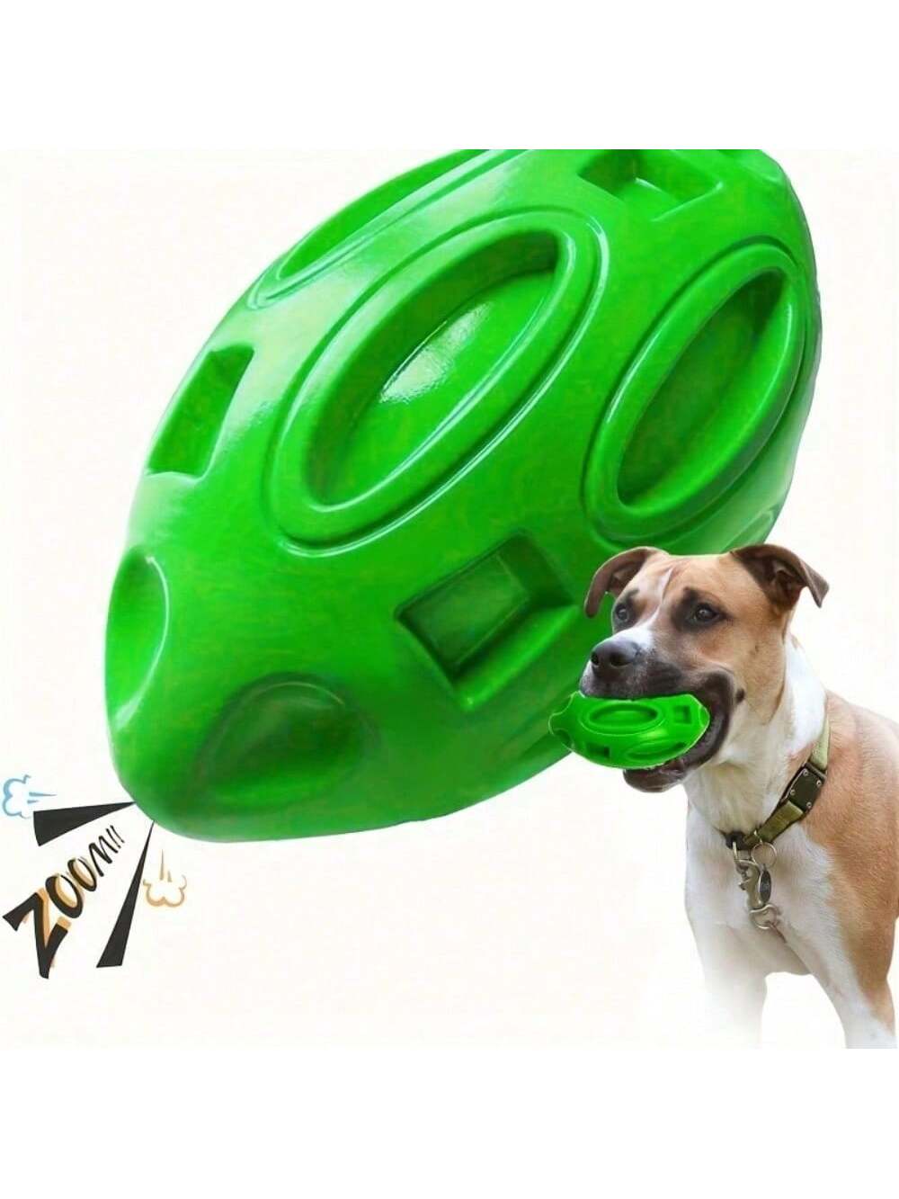 1 Pezzo di Pallone da Rugby In - Indestructible Dog Chew Toy recensione e prezzo
