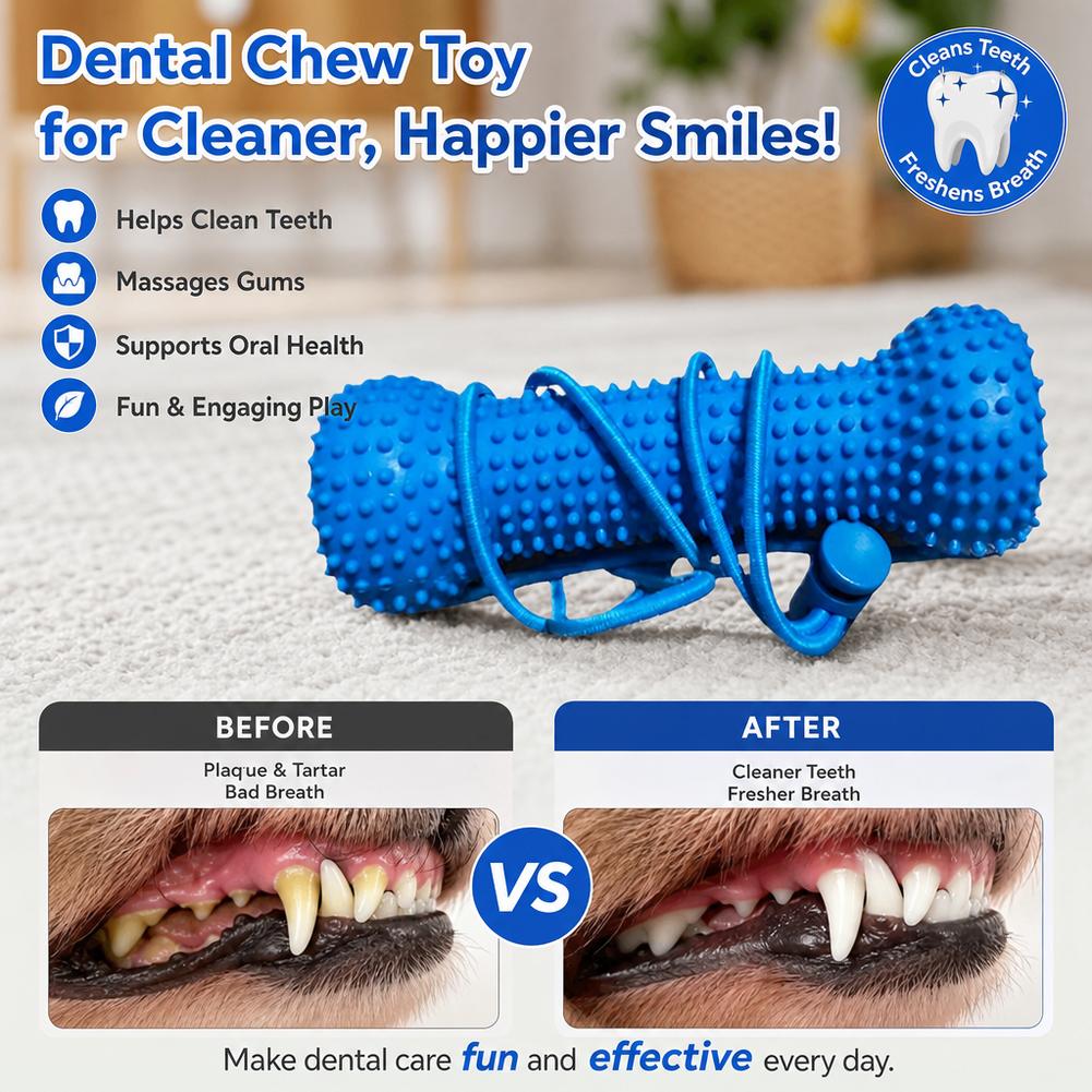 Giocattolo da masticare per la - Teeth Cleaning Dog Chew Bone recensione e prezzo