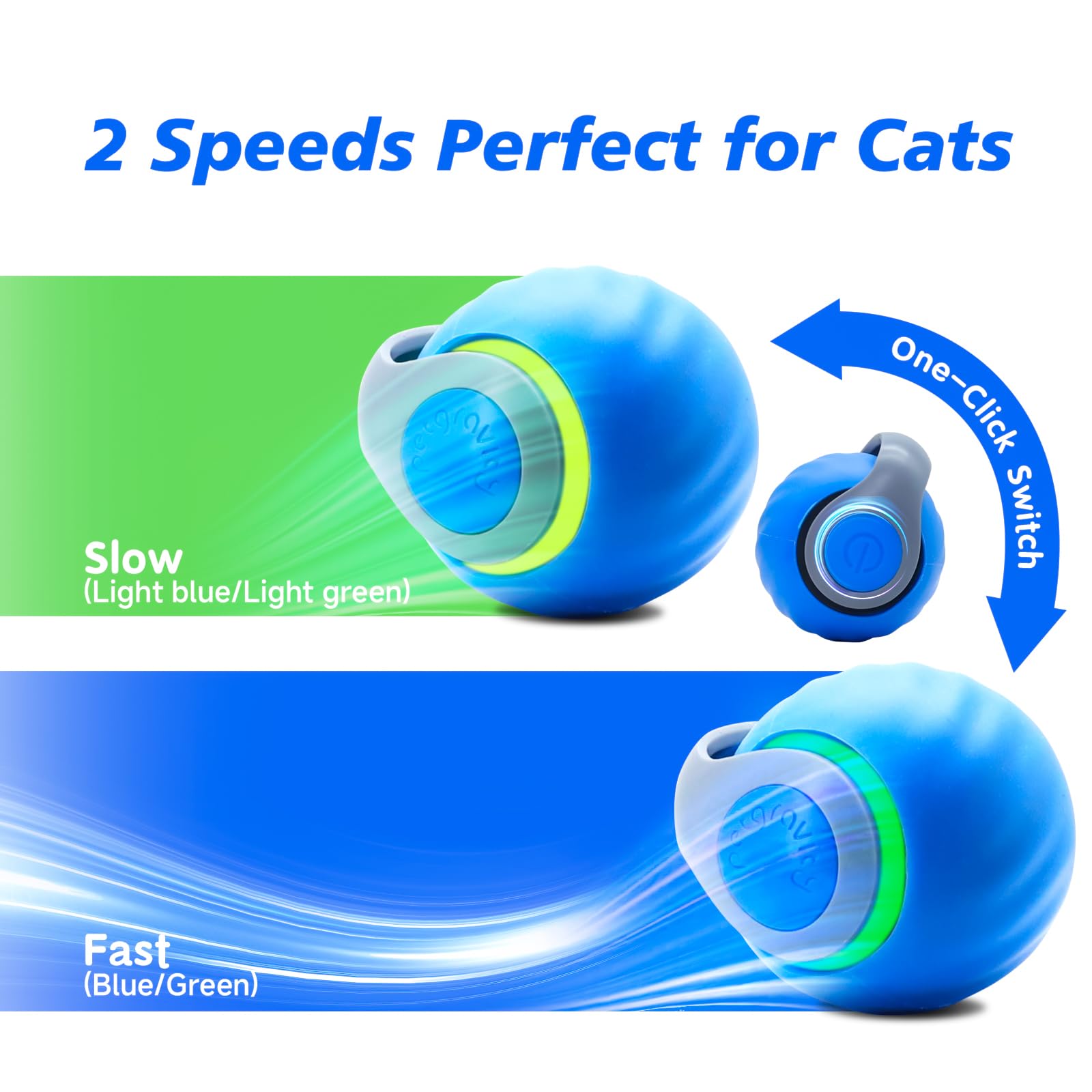 Giocattoli interattivi per gat - Automatic Moving Dog Ball recensione e prezzo