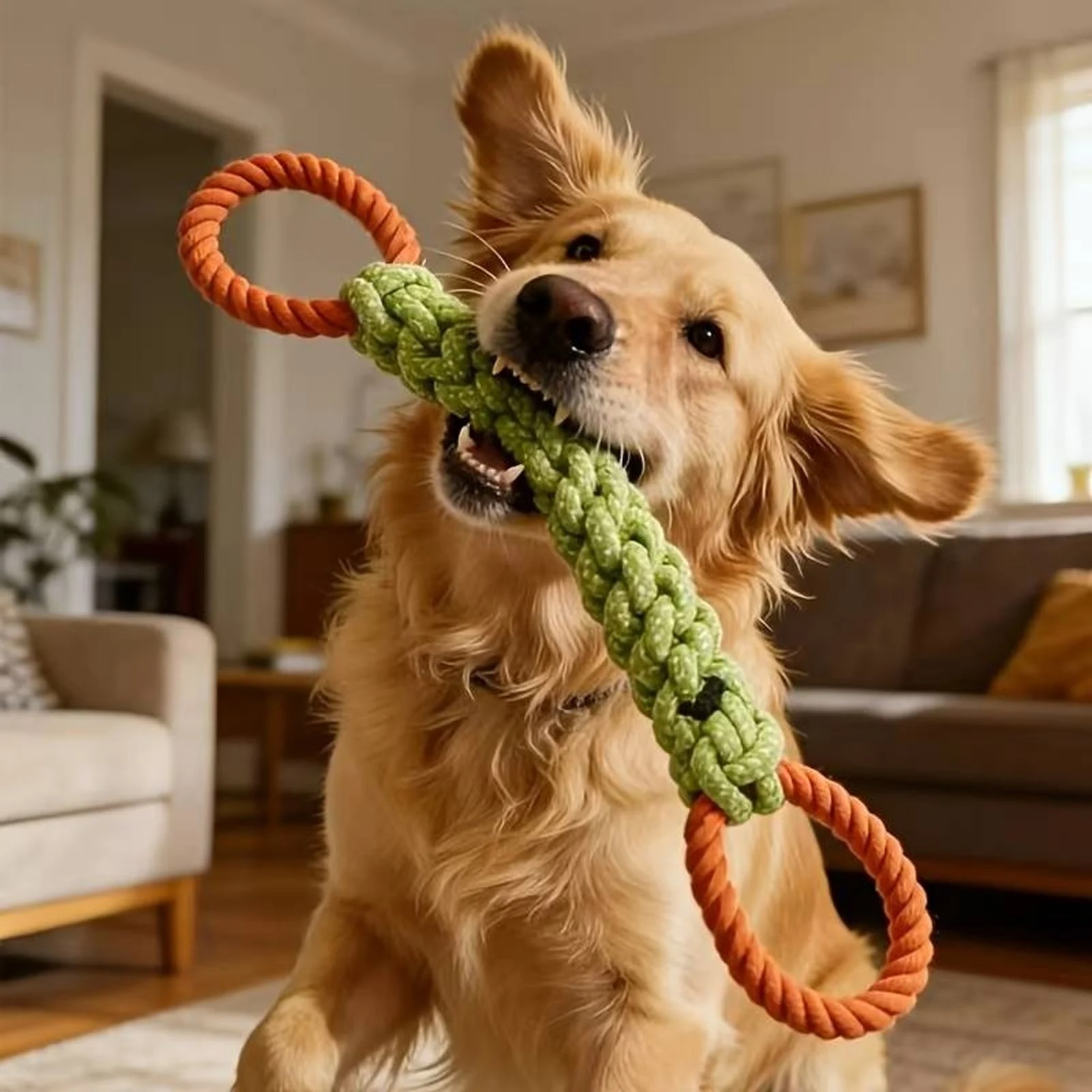 Giocattolo in Corda per Cani R - Indestructible Dog Chew Toy recensione e prezzo