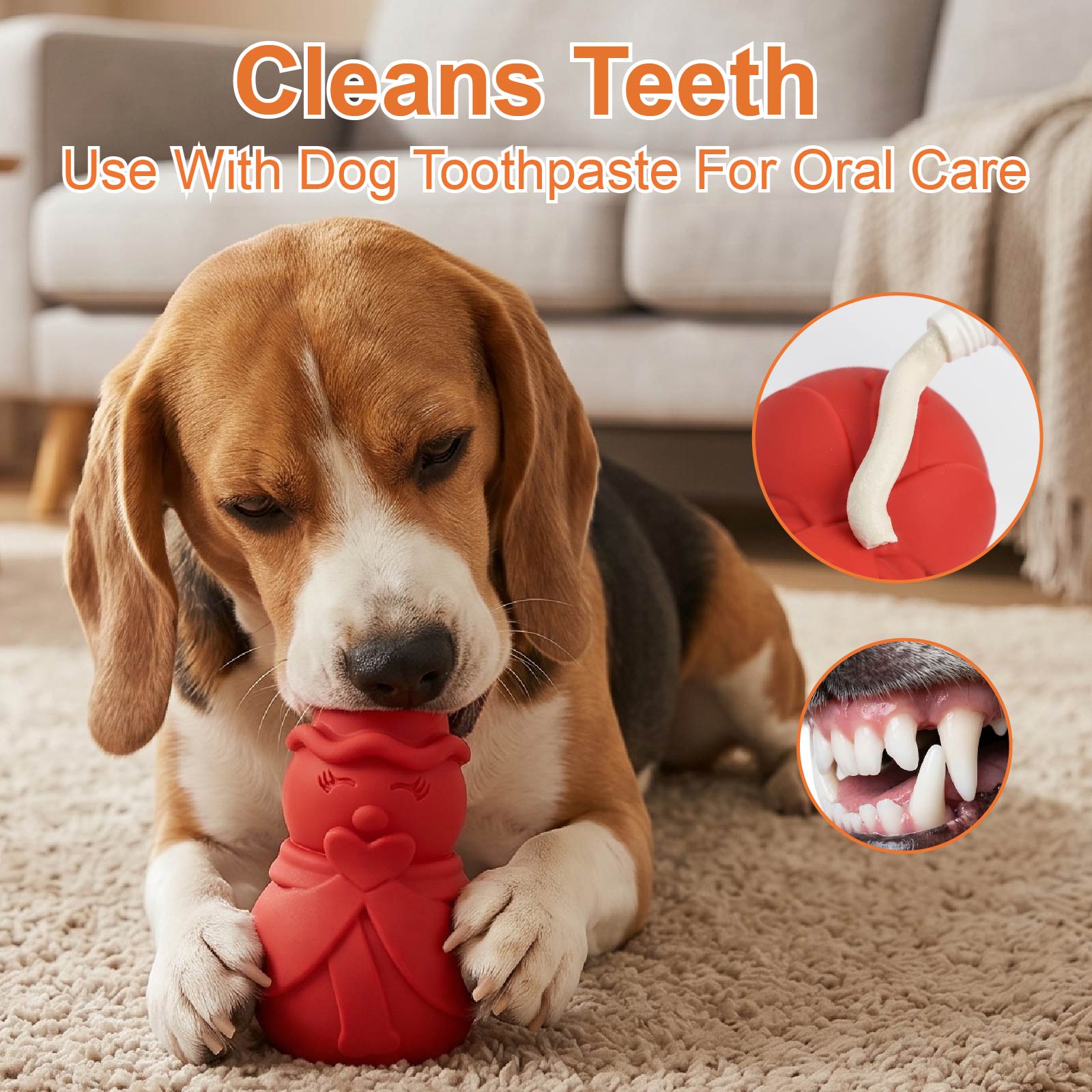 : Gioco interattivo a forma di - Rubber Treat Dispensing Dog Toy recensione e prezzo