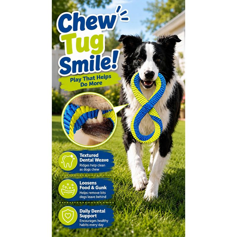 Giocattolo a corda per la puli - Dog Rope Toy Aggressive Chewers recensione e prezzo