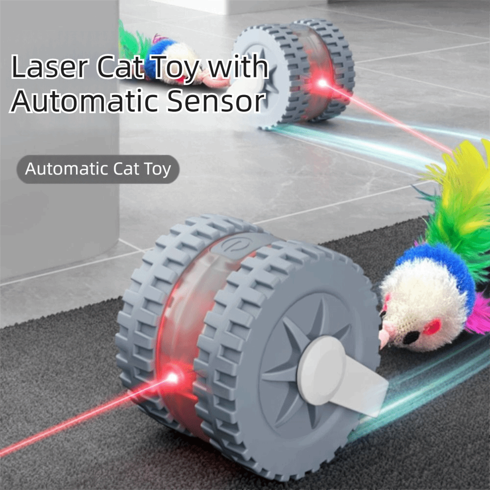 Giocattolo per Gatti con Coda  - Laser Pointer Cat Toy Automatic recensione e prezzo